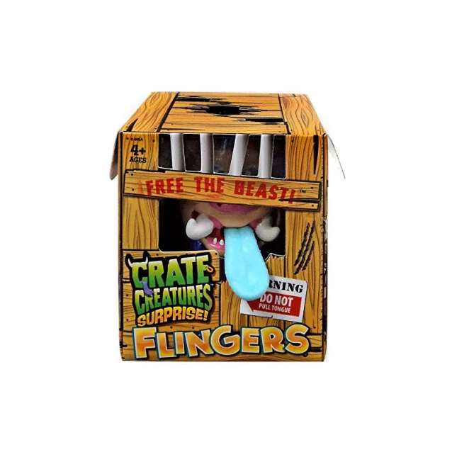 Интерактивная игрушка CRATE CREATURES SURPRISE! серии Flingers – СНОРТ ХОГ - 3