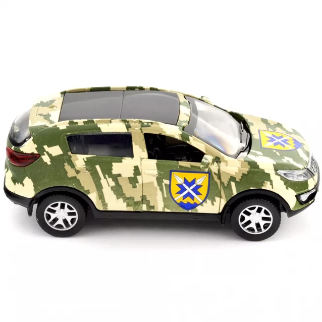Автомодель TechnoDrive Шеврони Героїв Kia Sportage R 56 ОМПБр (250362M) - 6
