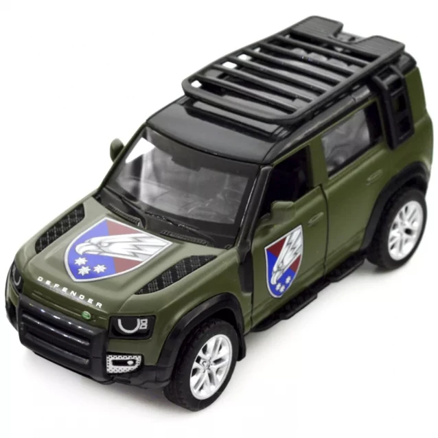 Автомодель TechnoDrive Шеврони Героїв Land Rover Defender 25 ОПДБр (250289M) - 1