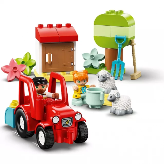 Конструктор LEGO Duplo Сільськогосподарський трактор і догляд за тваринами (10950) - 8