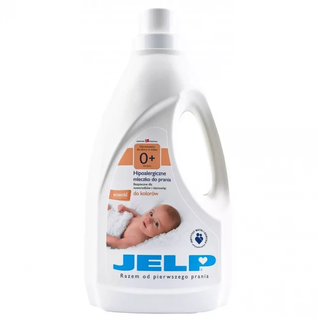 Молочко Jelp для стирки цветного гипоаллергенное 1,5 л (90017) - 1