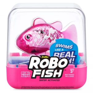 Интерактивная игрушка Pets & Robo Alive Роборибка розовая (7191-6) детская игрушка