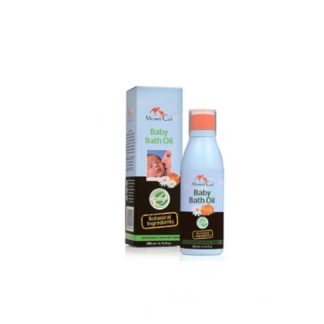 Миндальное масло для купания младенцев с ромашкой, органич. календулой и лавандой (200 м, IL) - 1