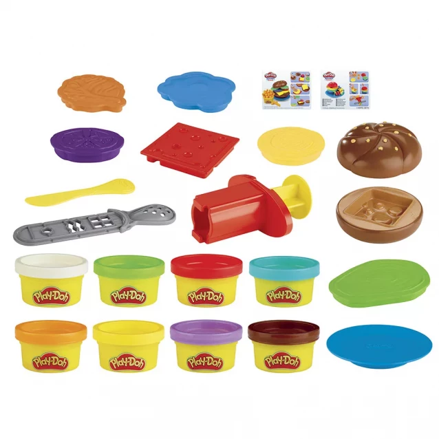 Набір для творчості із пластиліном Play-Doh Забавні закуски в асортименті (E5112) - 7