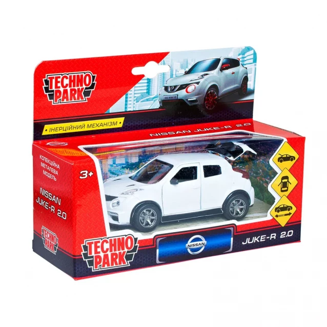 Автомодель TECHNOPARK Nissan Juke-R 2.0 білий, 1:32 (JUKE-WTS) - 8