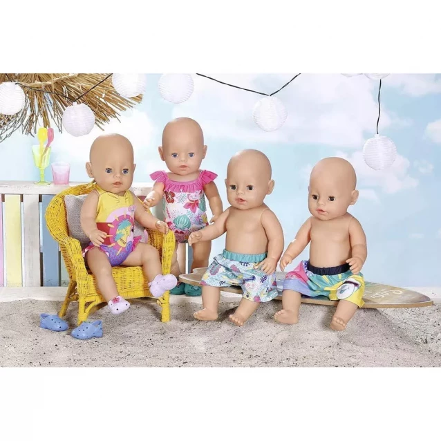 Одяг для ляльки Baby Born Святковий купальник S2 (828281-2) - 5