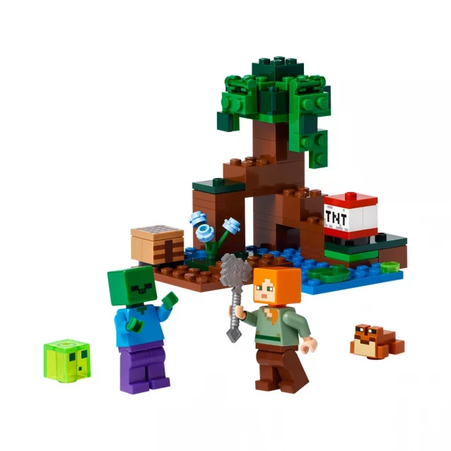 Конструктор LEGO Minecraft Пригоди на болоті (21240) - 3