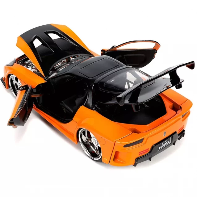Автомодель Fast&Furious Mazda RX-7 із фігуркою Хана 1:24 (253205002) - 5
