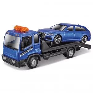 Игровой набор Bburago Эвакуатор с автомоделью Audi A6 Avant (18-31418) детская игрушка