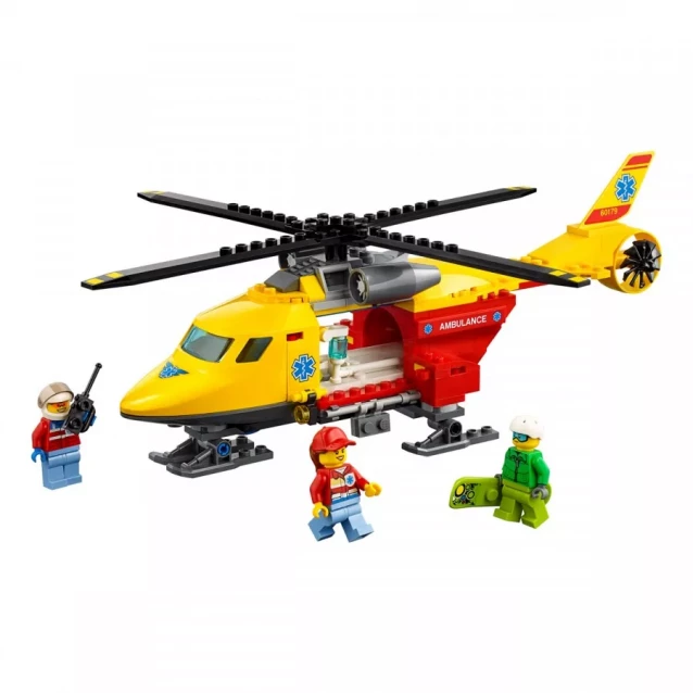 Конструктор LEGO City Вертолет Скорой Помощи (60179) - 1
