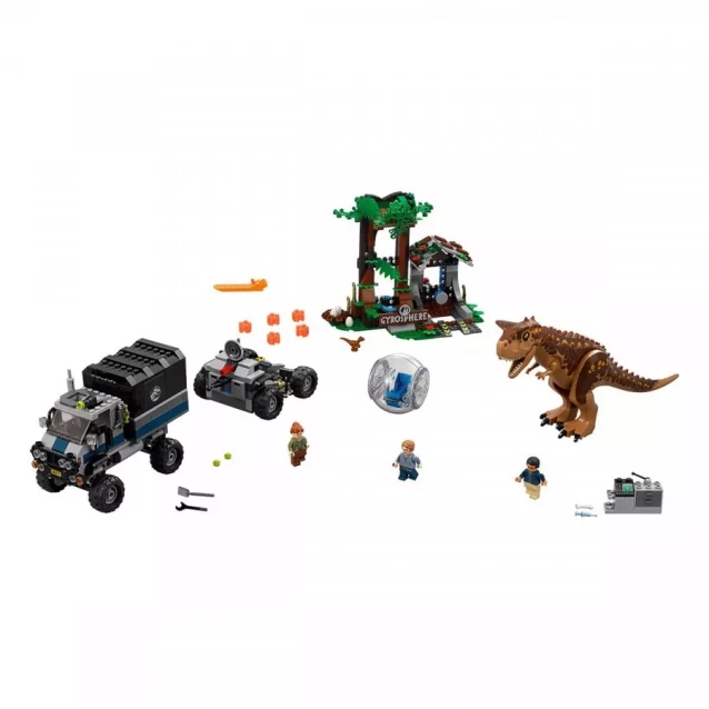Конструктор LEGO Jurassic World Конструктор Побег От Карнотавра В Гиросфере (75929) - 1