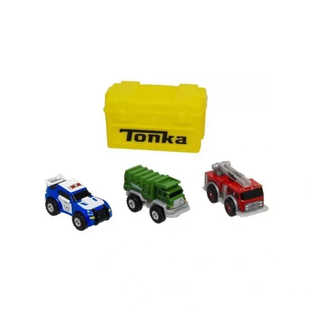 Іграшковий набір Tonka МІСЬКИЙ ТРАНСПОРТ - мікро металевий 4 елементи - 2