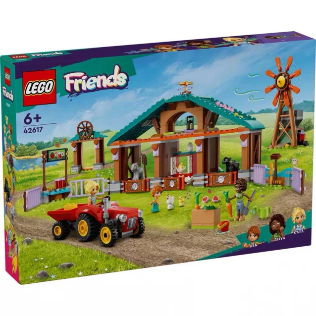 Конструктор LEGO Friends Притулок для сільськогосподарських тварин (42617) - 1