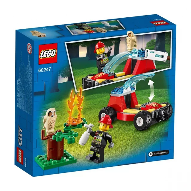 Конструктор LEGO City Пожар в лесу (60247) - 2