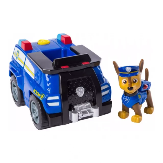 Paw Patrol Щенячий патруль: рятівний автомобіль-трансформер з водієм в ас-ті Гонщик - 1