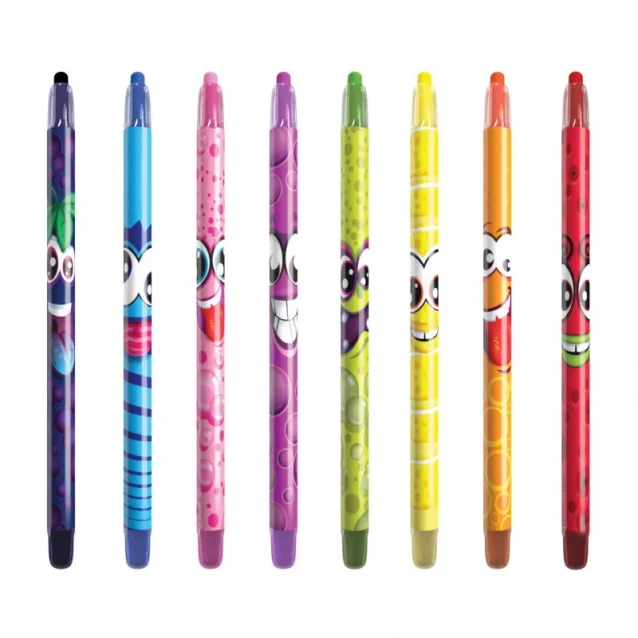 Набор ароматных восковых карандашей для рисования - РАДУГА (8 цветов) - 1