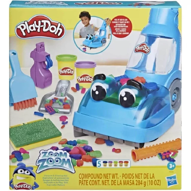 Набір для творчості з пластиліном Play Doh Прибирання та очищення (F3642) - 3