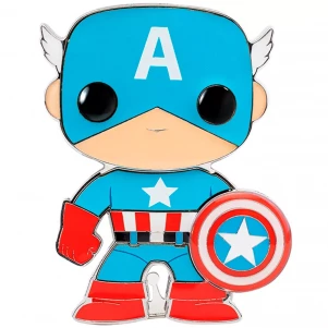 Пін FUNKO POP! Marvel Капітан Америка (MVPP0008) Біжутерія