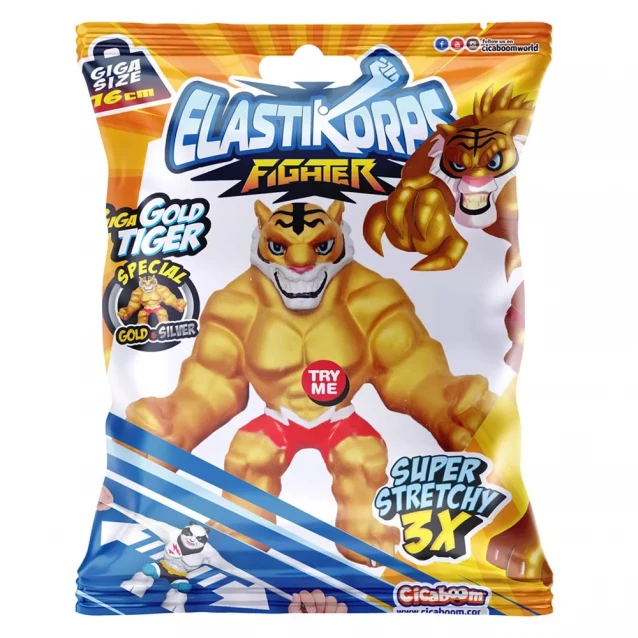 Стретч-игрушка Elastikorps Fighter Золотой Тигр (C1016GF15-2021-5) - 1