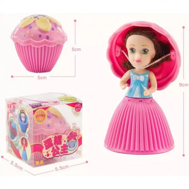 Кукла серии "Блестящий Мини-Капкейк" S2 (с ароматом, 12 видов в ассорт., в дисплее) - 5