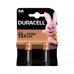 Батарейка Duracell AA LR06 MN1500 2 шт (5006199) дитяча іграшка