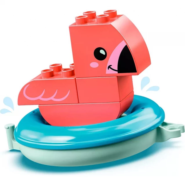 Конструктор LEGO Duplo Веселе купання: Плаваючий острів із тваринами (10966) - 5