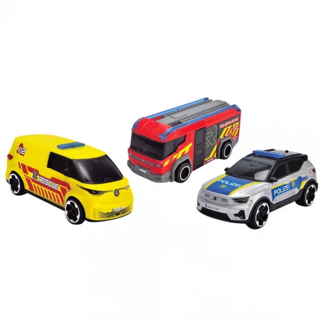 Ігровий набір Dickie Toys Команда SOS 3в1 (3712028) - 2