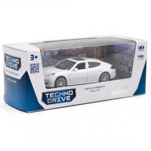 Автомодель TechnoDrive Porsche Panamera S біла (250254) - 12