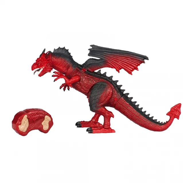 SAME TOY Динозавр Same Toy Dinosaur Planet Дракон (свет, звук) красный, подарочная ук. RS6139AUt - 4