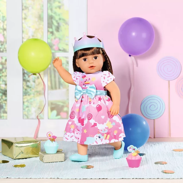 Одежда для куклы Baby Born День рождения Делюкс 43 см (834152) - 8