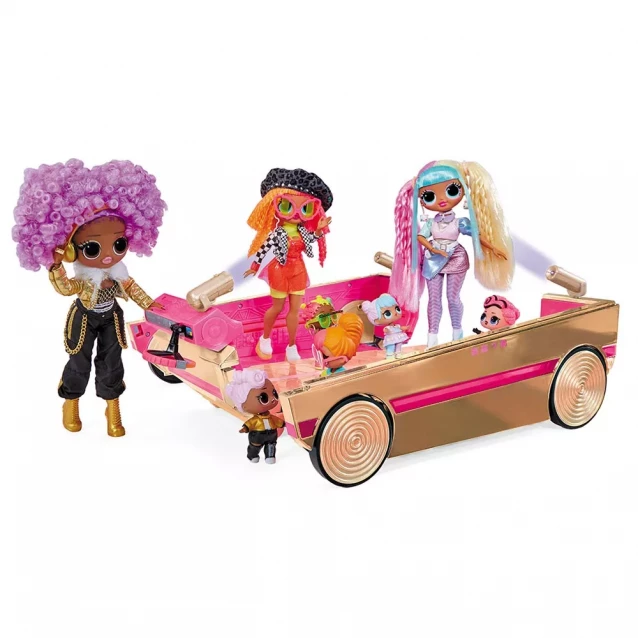Машинка для ляльки L.O.L. Surprise! Вечіркомобіль 3в1 (118305) - 5