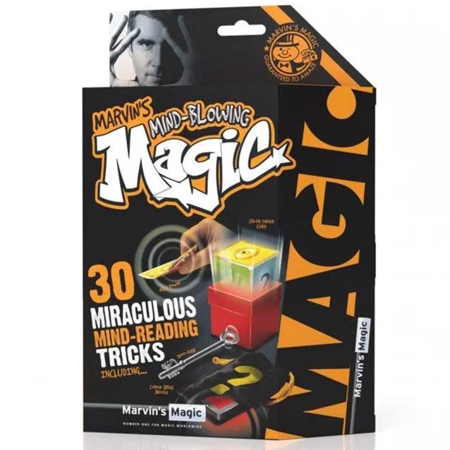 Набір фокусів Marvin's Magic Приголомшлива магія – 30 дивовижних фокусів читання думок (MMB5726) - 1