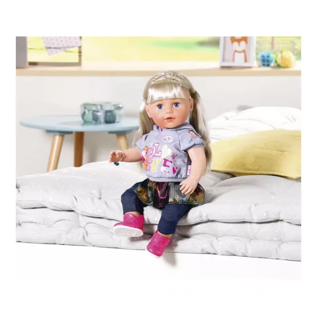 Кукла Baby Born серии "Нежные объятия" - Сестричка-модница 43 cm, с аксессуарами (824603) - 7