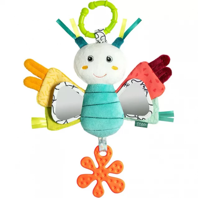 М'яка іграшка-підвіска Baby Fehn Метелик (517) - 1