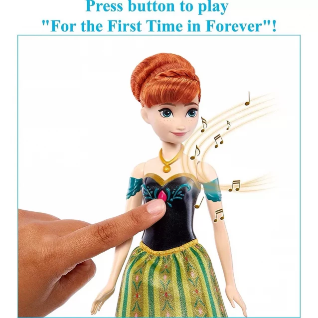 Лялька Disney Frozen Співоча Анна (HLW56) - 5