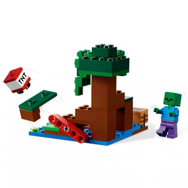 Конструктор LEGO Minecraft Пригоди на болоті (21240) - 6