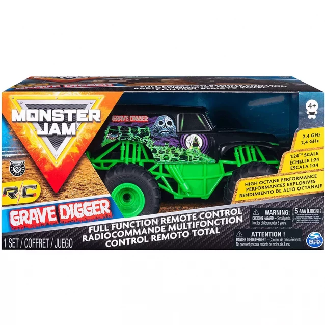 Іграшка машинка на р/к Monster Jam 1:24 арт. 6044955, у коробці 14,5*28,5*15 см - 8