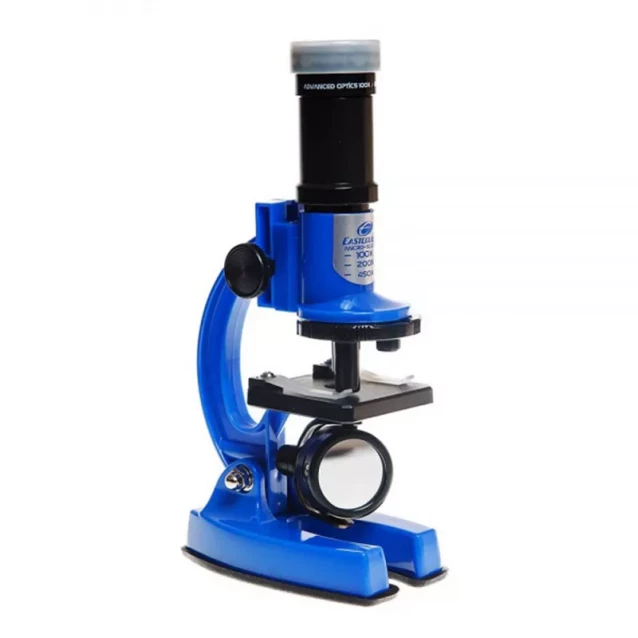 Детский микроскоп EASTCOLIGHT синий, с аксессуарами, увеличение в 450 раз (ES21371) - 3