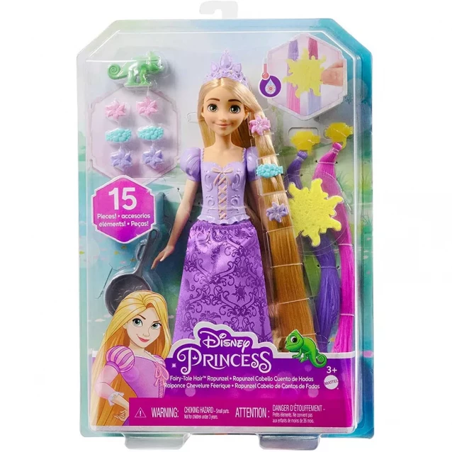 Лялька Disney Princess Фантастичні зачіски Рапунцель (HLW18) - 2