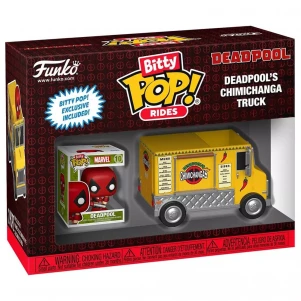 Набір фігурок Funko POP! Bitty Ride Марвел Дедпул і вантажівка чімічанги (83625) дитяча іграшка
