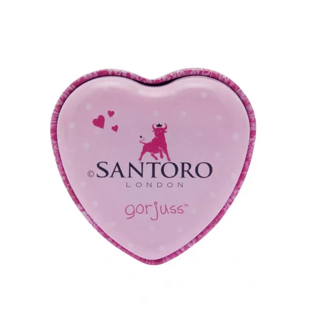 SANTORO Игрушечный набор Santoro арт 578GJ05 (578GJD01) Gorjuss Металлическая шкатулка сердце Oops a daisy - 3