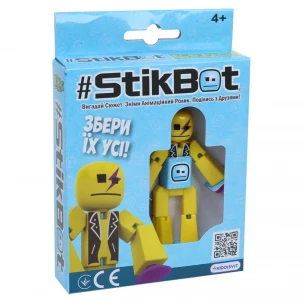 Фигурка для анимационного творчества StikBot Рокер (TST616-23UAKDRO) детская игрушка