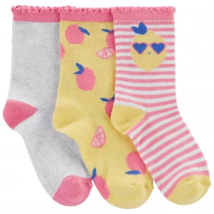 Шкарпетки Carter's для дівчинки 88-105 см 3 шт (2N110910_2T4T) Шкарпетки і колготки
