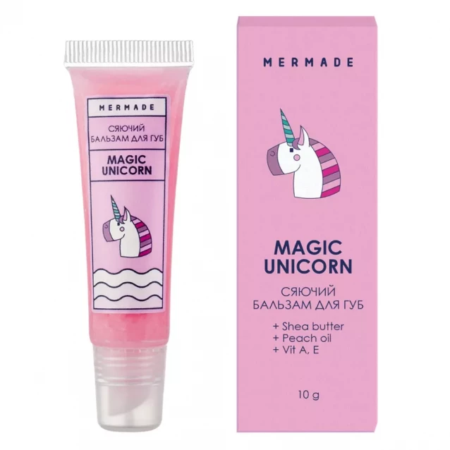 Бальзам для губ Mermade Magic Unicorn 10 мл сяючий (910519) - 1