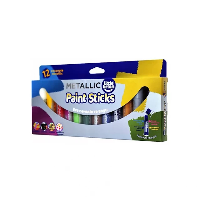 Paint Stick Краска-карандаш Paint Sticks metallic, 12 шт. в наборе - 4