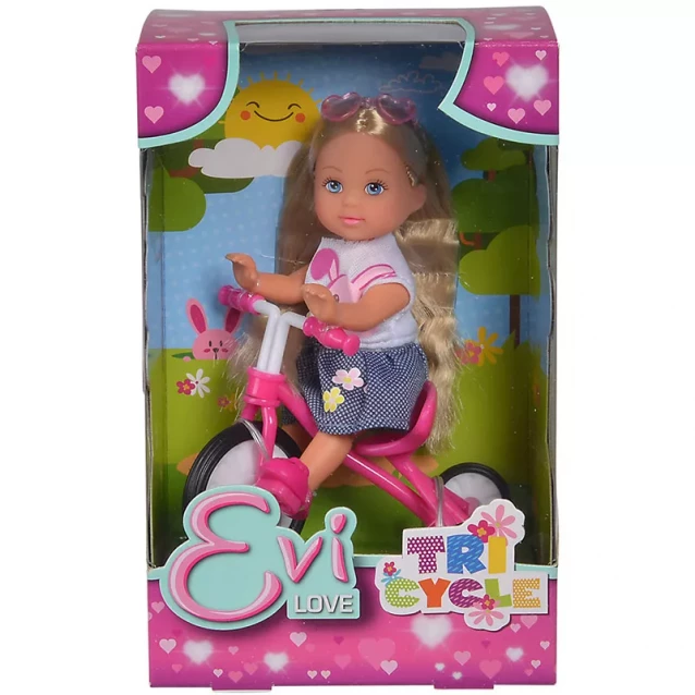 Кукла STEFFI & EVI На трехколесном велосипеде (573 3347) - 1