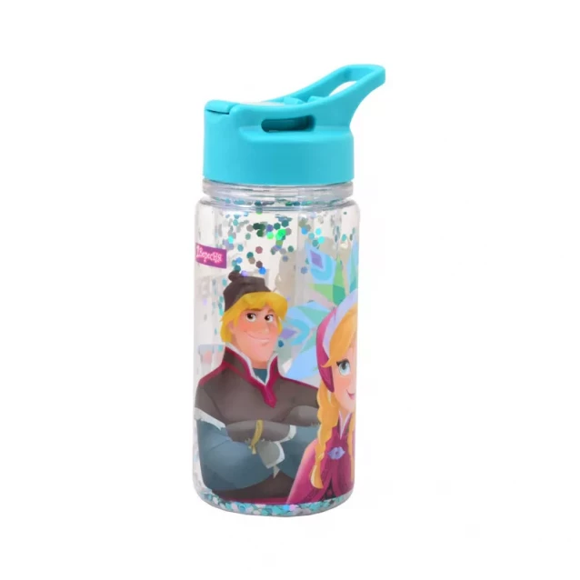 1 ВЕРЕСНЯ Пляшка для води з блискітками “Frozen”, 280 мл - 1