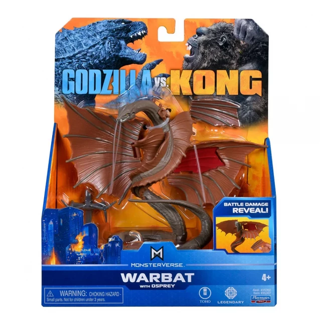 Godzilla vs. Kong Фігурка GODZILLA VS. KONG – УОРБЕТ ЗІ СКОПОЮ (15 сm) 35307 - 7