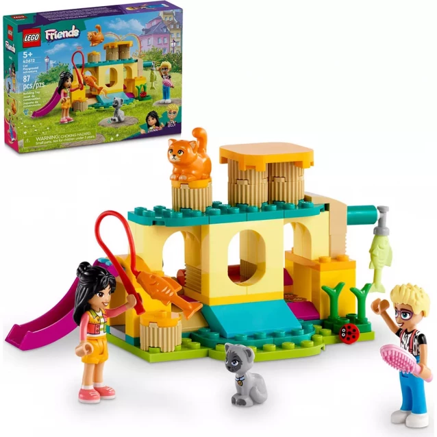 Конструктор LEGO Friends Приключения на кошачьей игровой площадке (42612) - 9