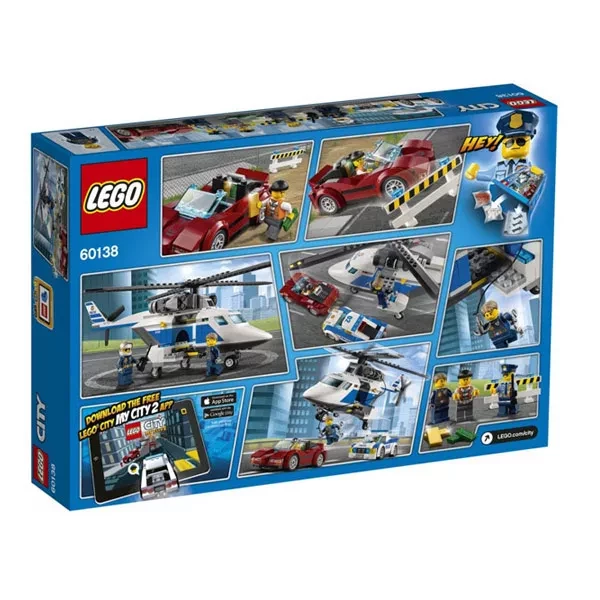 Конструктор LEGO City Високошвидкісне Переслідування (60138) - 7